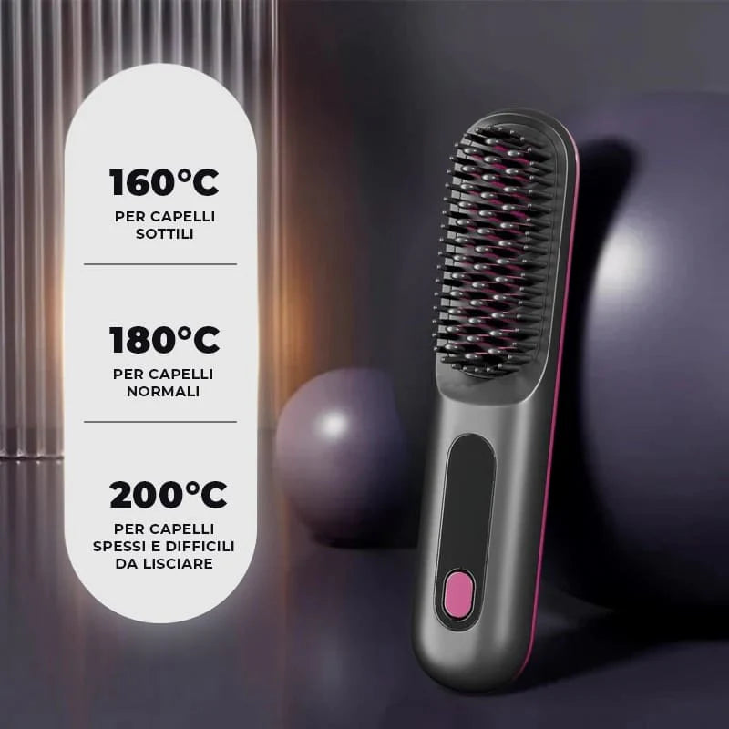 IvoryComb™ Spazzola Styling Senza Fili