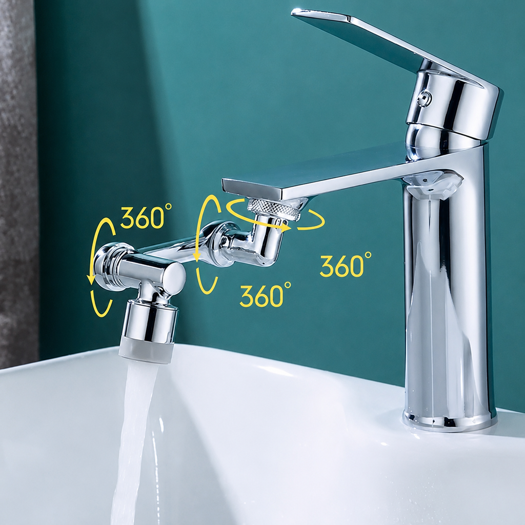 Hydrano™ Flex – Estensione rubinetto rotante 1080°