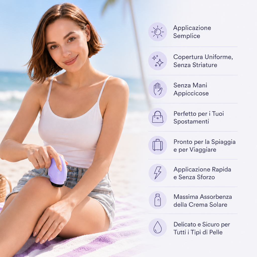 Rolino™ – Roll-on ricaricabile per creme e lozioni