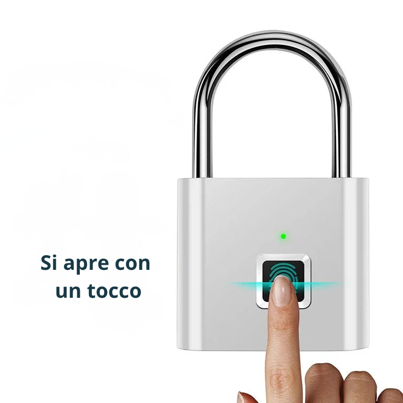 LyroLock™ — Lucchetto con impronta digitale