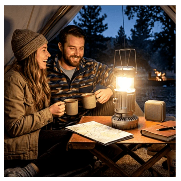 Ludor™ Air – Lampada solare con ventilatore LED