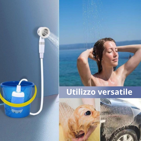 Portiva™ – Doccia portatile a pressione