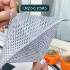 Panno micro-acciaio – Rimuove sporco e grasso senza graffi