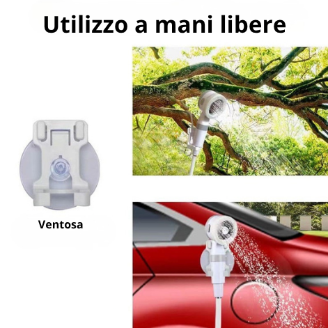 Portiva™ – Doccia portatile a pressione