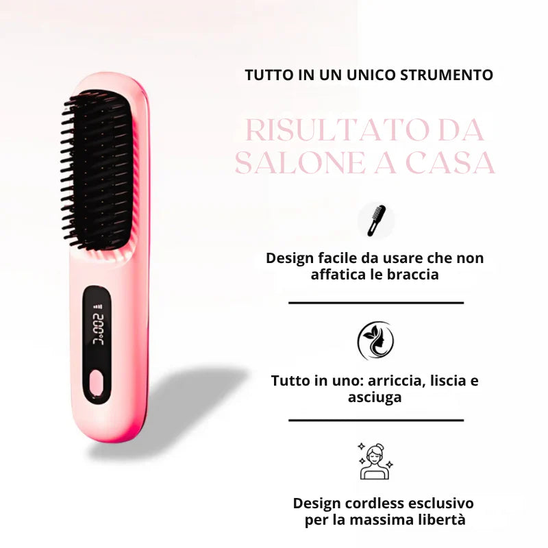 IvoryComb™ Spazzola Styling Senza Fili