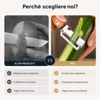 Pelapatate in acciaio inox con apribottiglie