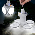 Ludor™ Glow – Lampada solare pieghevole a 5 pannelli LED