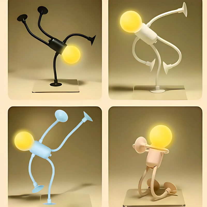 GlowaLight™ Lampada di Figura - Lampada a Forma di Figura Flessibile